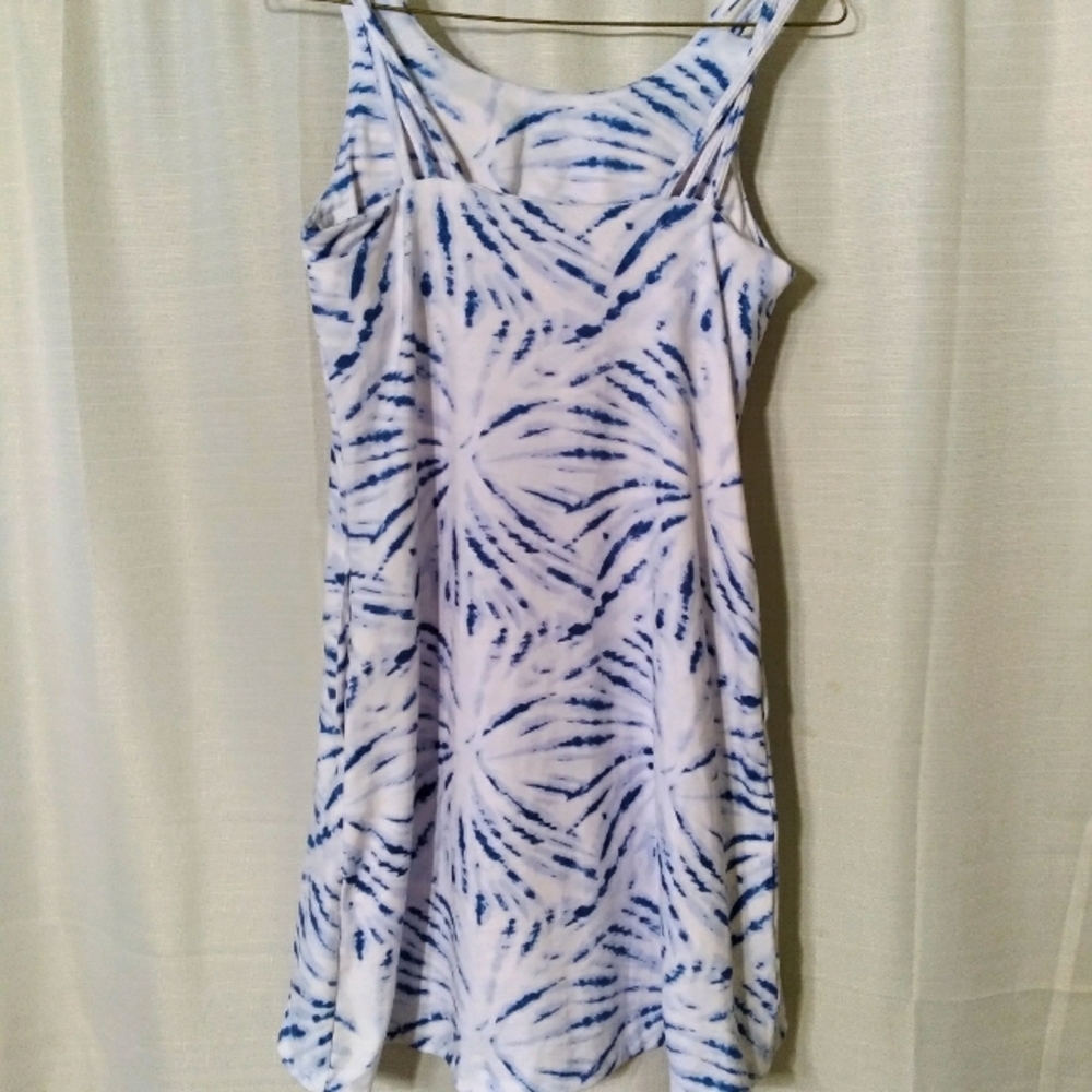 Kyodan dress firework tiedye pattern